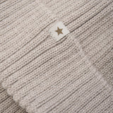 Huttelihut Camel Melange Beanie Wool Knit