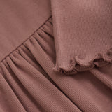 Huttelihut Burlwood Dress Ls Rib