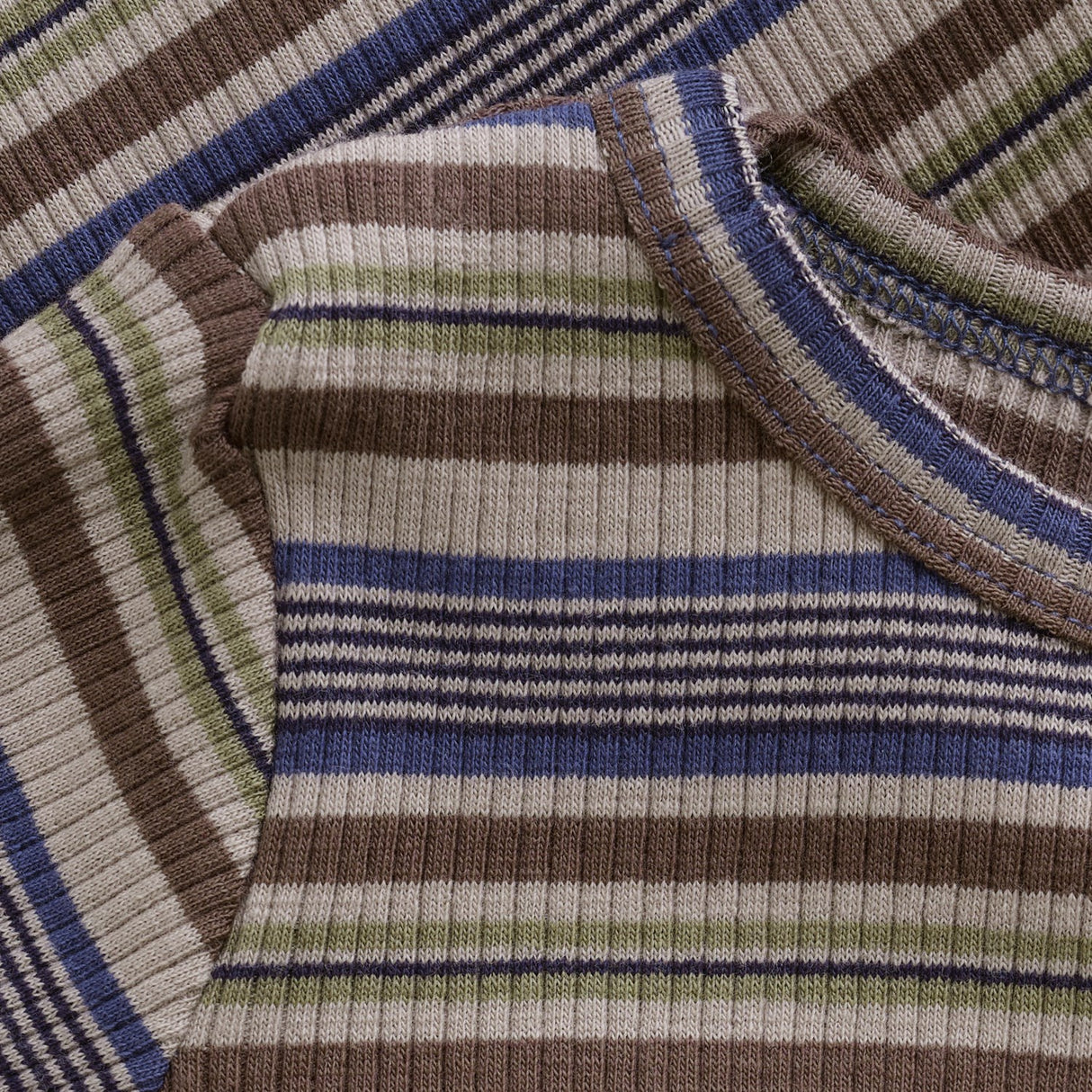 Minymo Parisian Night Body LS Y/D Rib