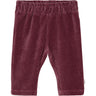 Minymo Rose Brown Pants Velour