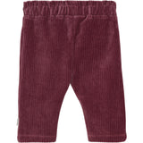 Minymo Rose Brown Pants Velour