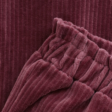 Minymo Rose Brown Pants Velour