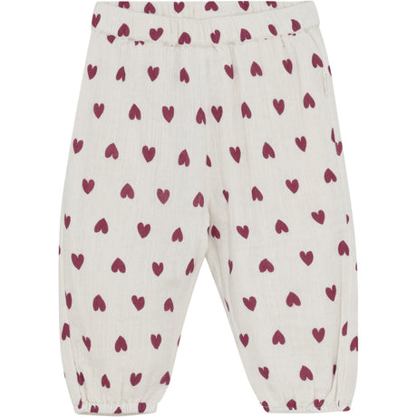 Minymo Eggnog Pants AOP