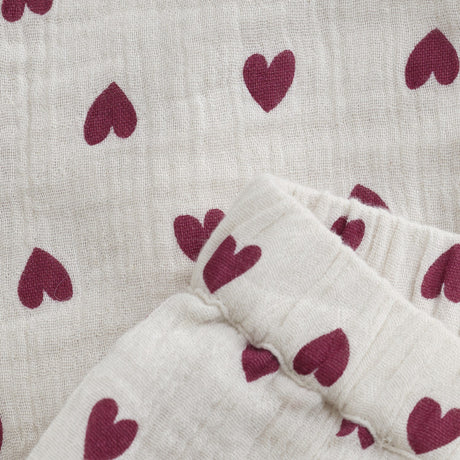 Minymo Eggnog Pants AOP