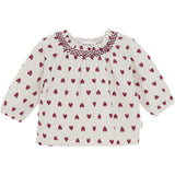 Minymo Eggnog Blouse LS AOP