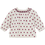 Minymo Eggnog Blouse LS AOP