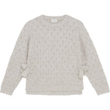 Minymo Smoke Gray Pullover LS Knit