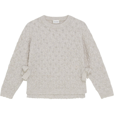 Minymo Smoke Gray Pullover LS Knit