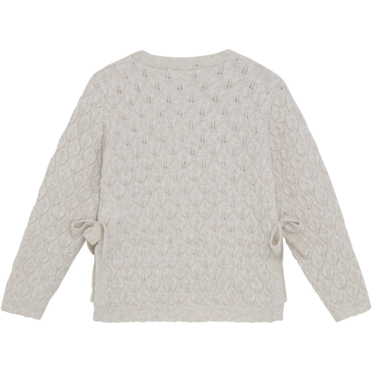 Minymo Smoke Gray Pullover LS Knit