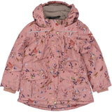 Mikk-Line Burlwood Polyester Girls Jacket AOP Floral