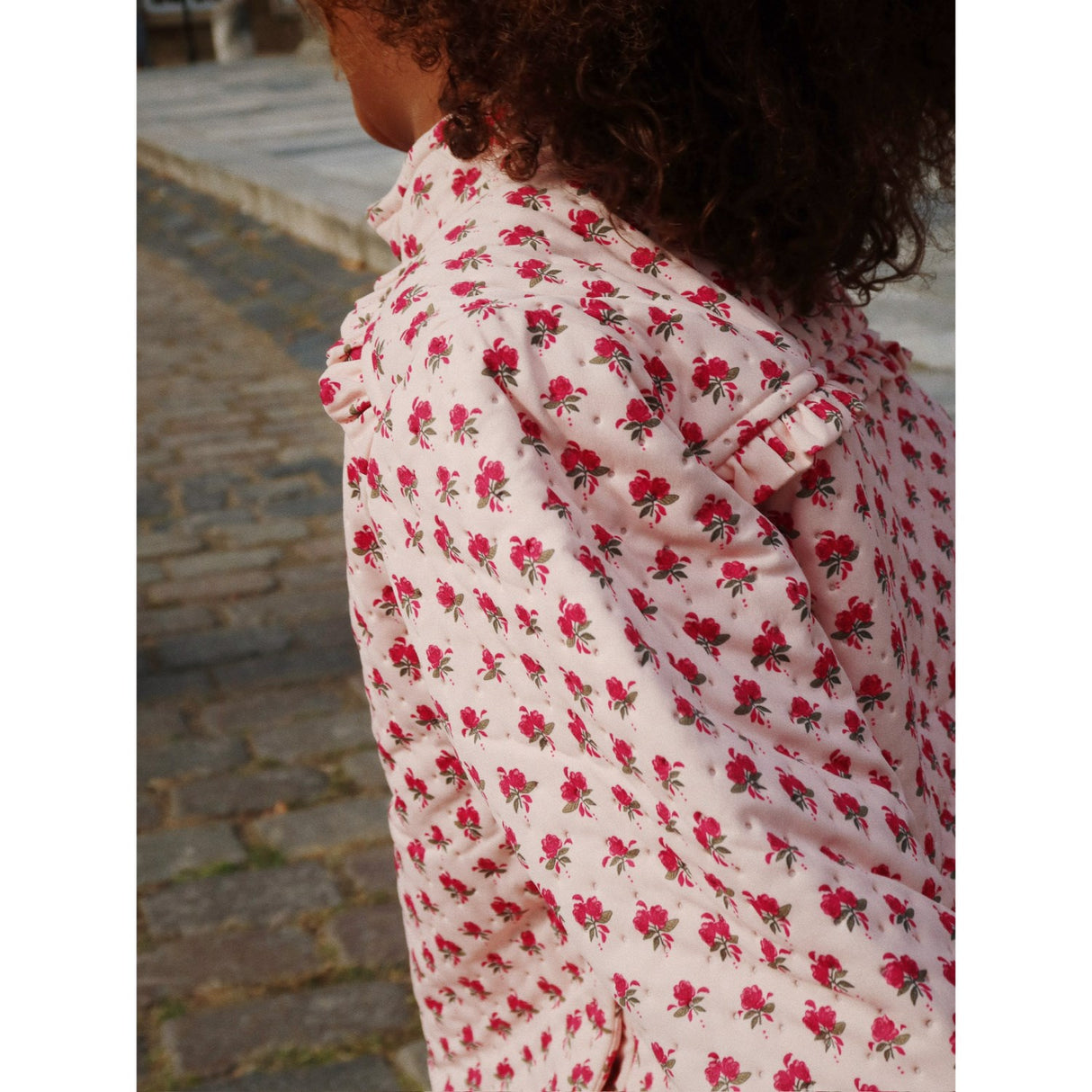 Konges Sløjd Rosie Blush Thermo Frill Jacket Grs