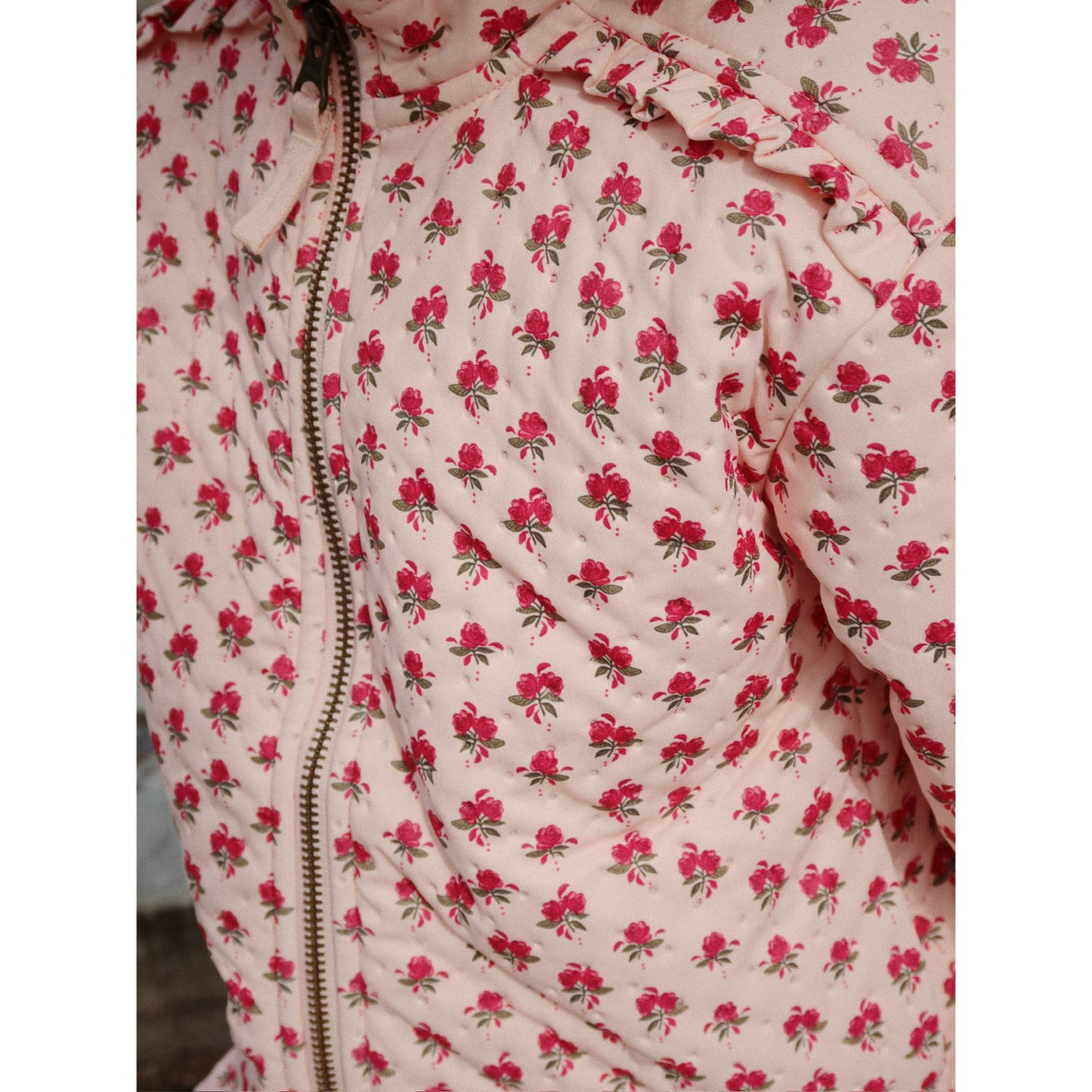 Konges Sløjd Rosie Blush Thermo Frill Jacket Grs