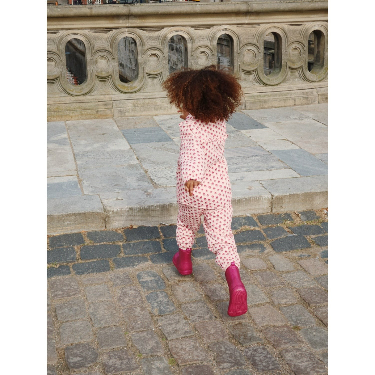 Konges Sløjd Rosie Blush Thermo Frill Jacket Grs