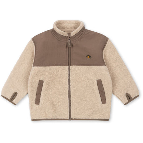 Konges Sløjd Oxford Tan Flynn Fleece Jacket Grs