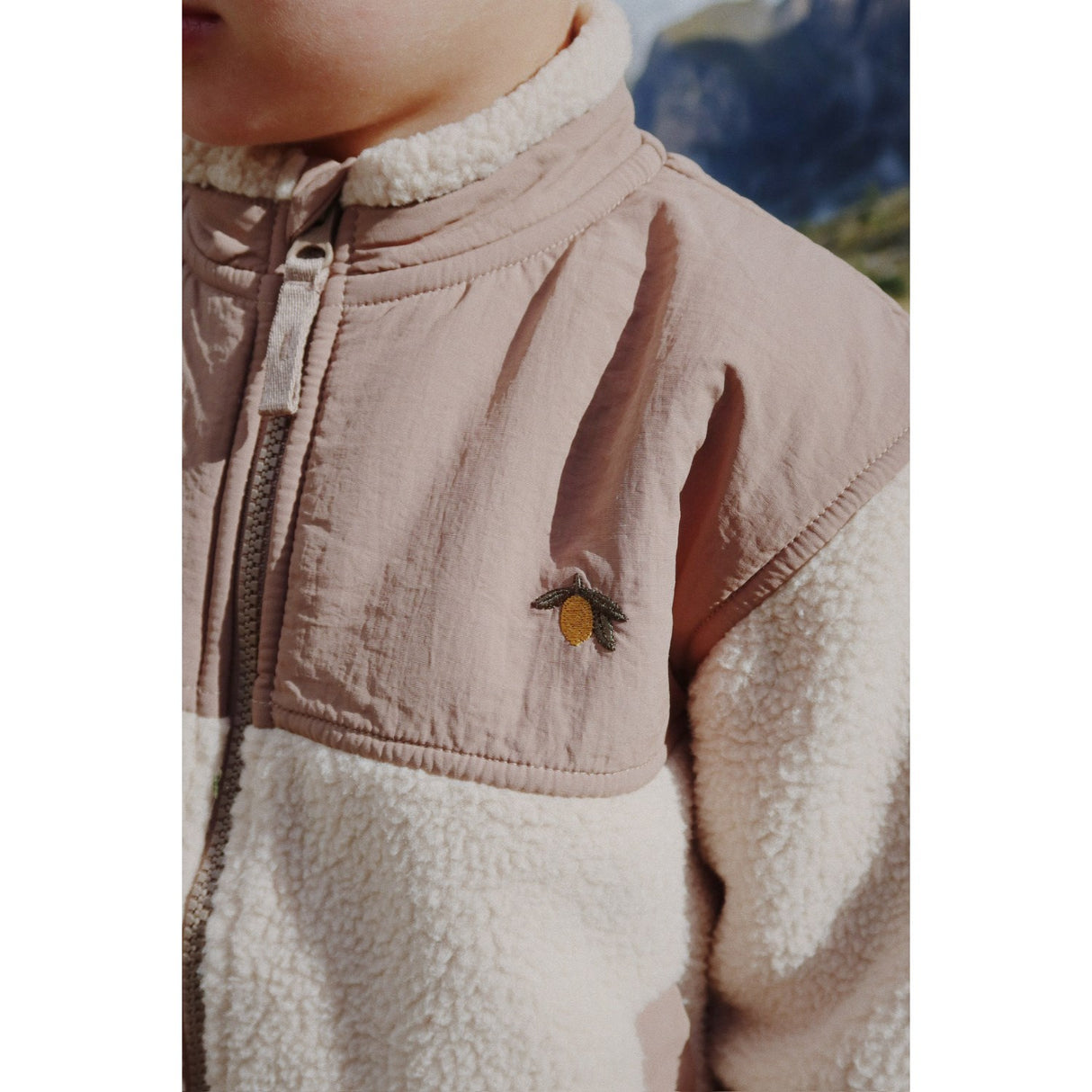 Konges Sløjd Oxford Tan Flynn Fleece Jacket Grs