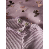 Name It Keepsake Lilac Nbfrosally Ls Dress