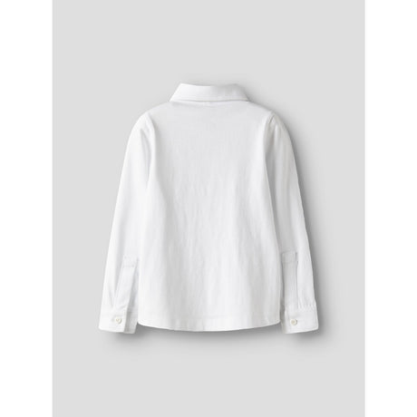 Name It Bright White Nmmronalo Ls Jersey Shirt