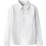 Name It Bright White Nmmronalo Ls Jersey Shirt