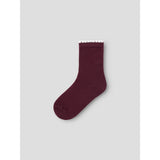 Name It Burgundy Nmfriva 3p Socks