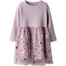 Name It Keepsake Lilac Nmfrosally Ls Dress