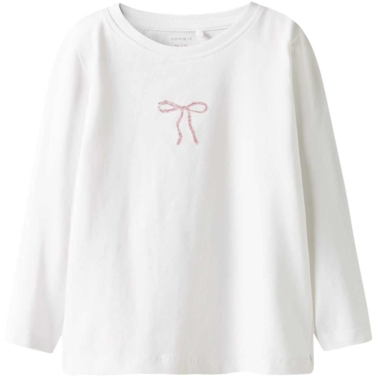 Name It Bright White Nmfrosita Ls Top Box