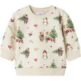 Name It Peyote Melange Nbnrenu Ls Sweat Bru