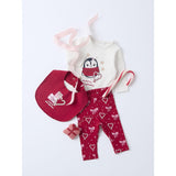 Name It Jester Red Nbfri Leggings