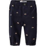 Name It Navy Blazer Nbmben Baggy R Cord Emb Pants 2226-yt R