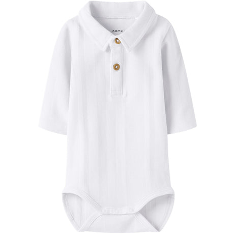 Name It Bright White Nbmrobo Polo Body