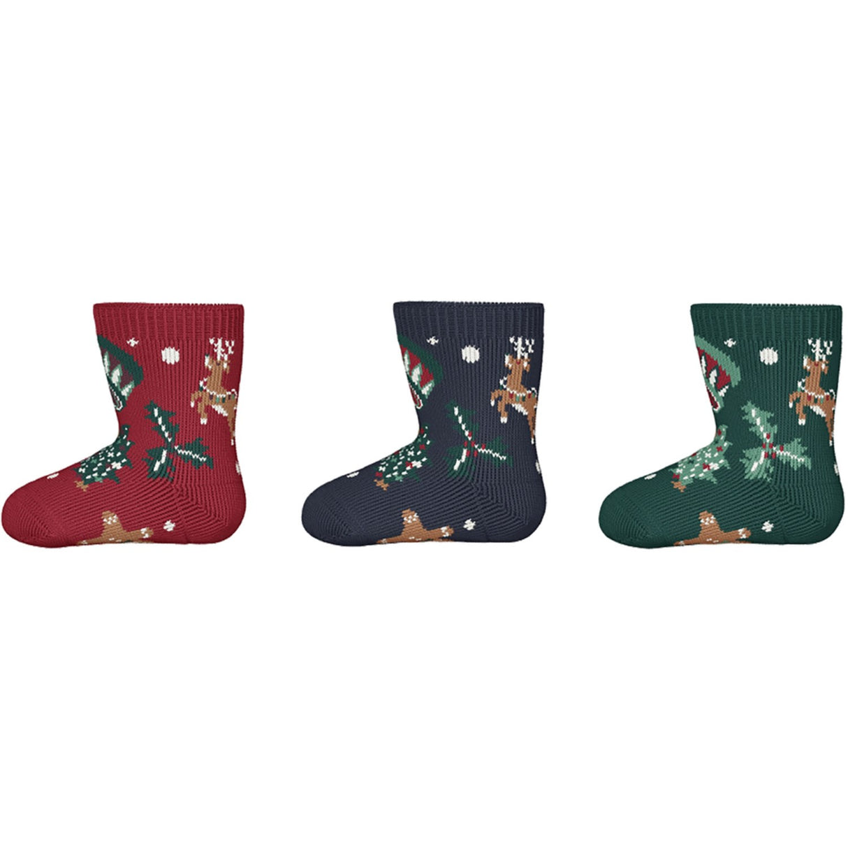 Name It Jester Red Nbnvismas 3p Socks