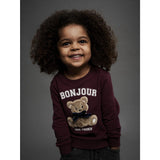 Name It Burgundy Nmfrear Ls Sweat Bru
