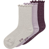 Name It Keepsake Lilac Nmfrosie 3p Socks