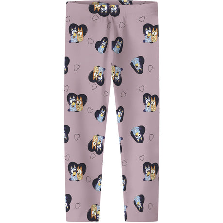 Name It Keepsake Lilac Nmfnessa Bluey Leggings Sky