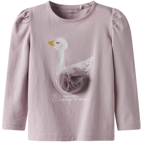 Name It Keepsake Lilac Nmfswana Ls Top