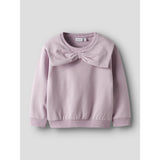 Name It Keepsake Lilac Nmfsovea Ls Nreg Sweat Bru