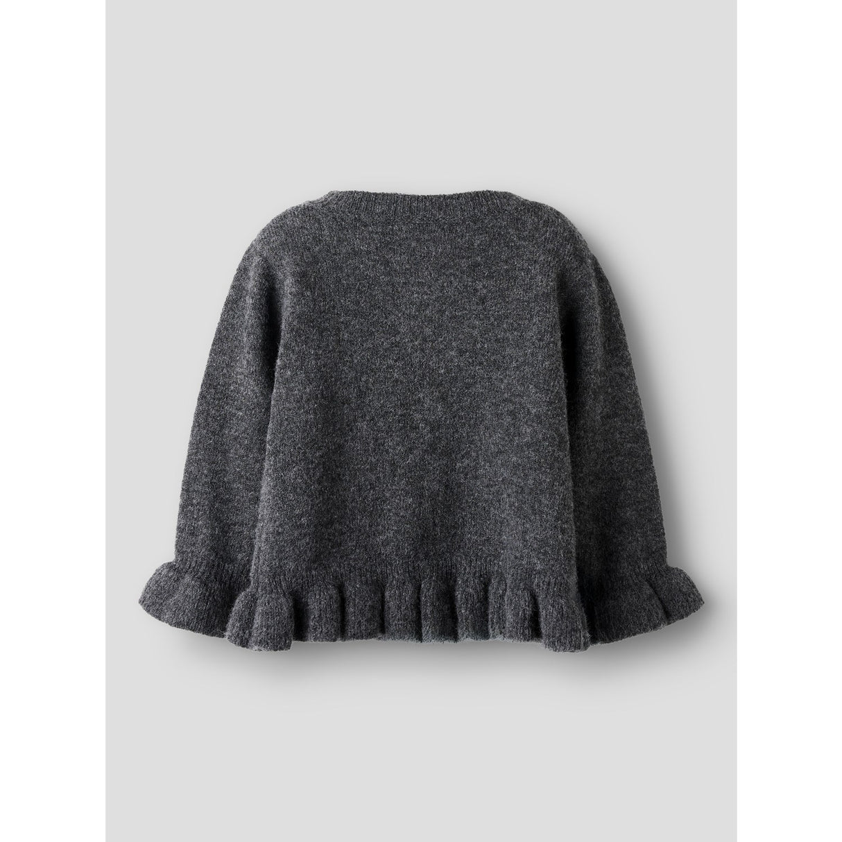 Name It Dark Grey Melange Nmfsupia Ls Knit Card