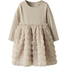 Name It Cement Nmfsykia Tulle Ls Dress