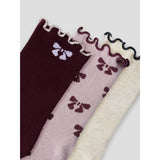 Name It Keepsake Lilac Nmfsilke 3p Socks