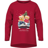Name It Jester Red Xmas Bunny Nmfvosmas Ls Nreg Top
