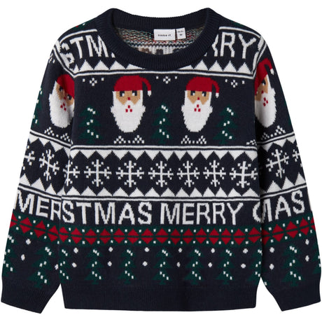 Name It Dark Sapphire Nmnrastokka Ls Knit