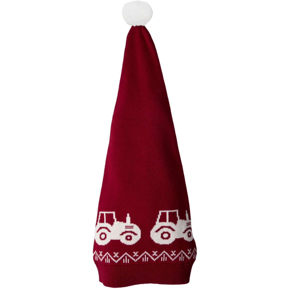 Name It Jester Red Tractor Nmnrismas Knit Hat
