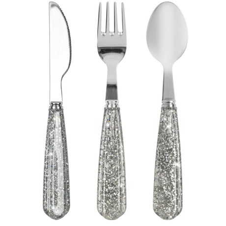 Konges Sløjd Sparkling Blue Sparkly Cutlery