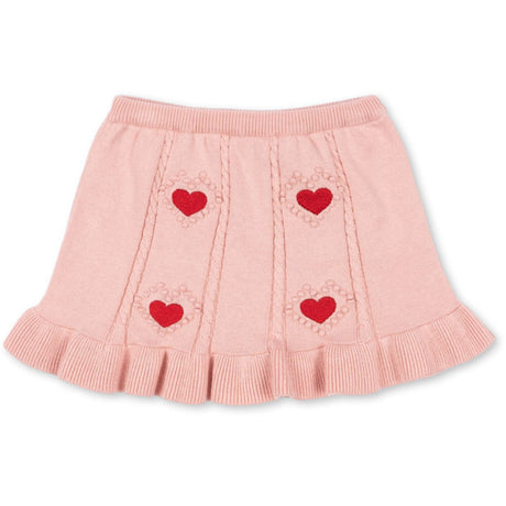 Konges Sløjd Silver Pink Soleil Knit Skirt GOTS