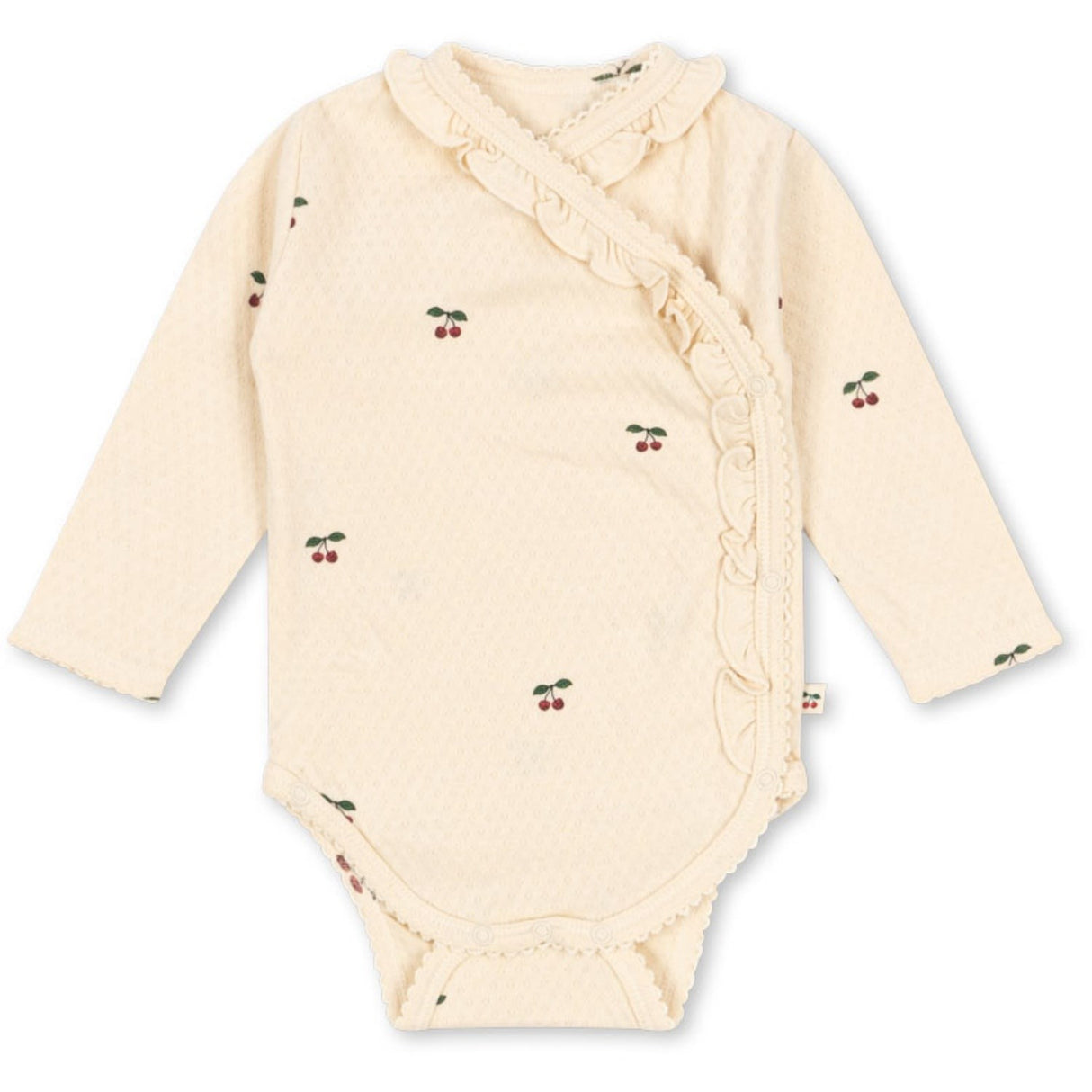 Konges Sløjd Cherry Sui Newborn Frill Body GOTS