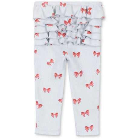 Konges Sløjd Rosia Blue Bow Sui Frill Pants GOTS