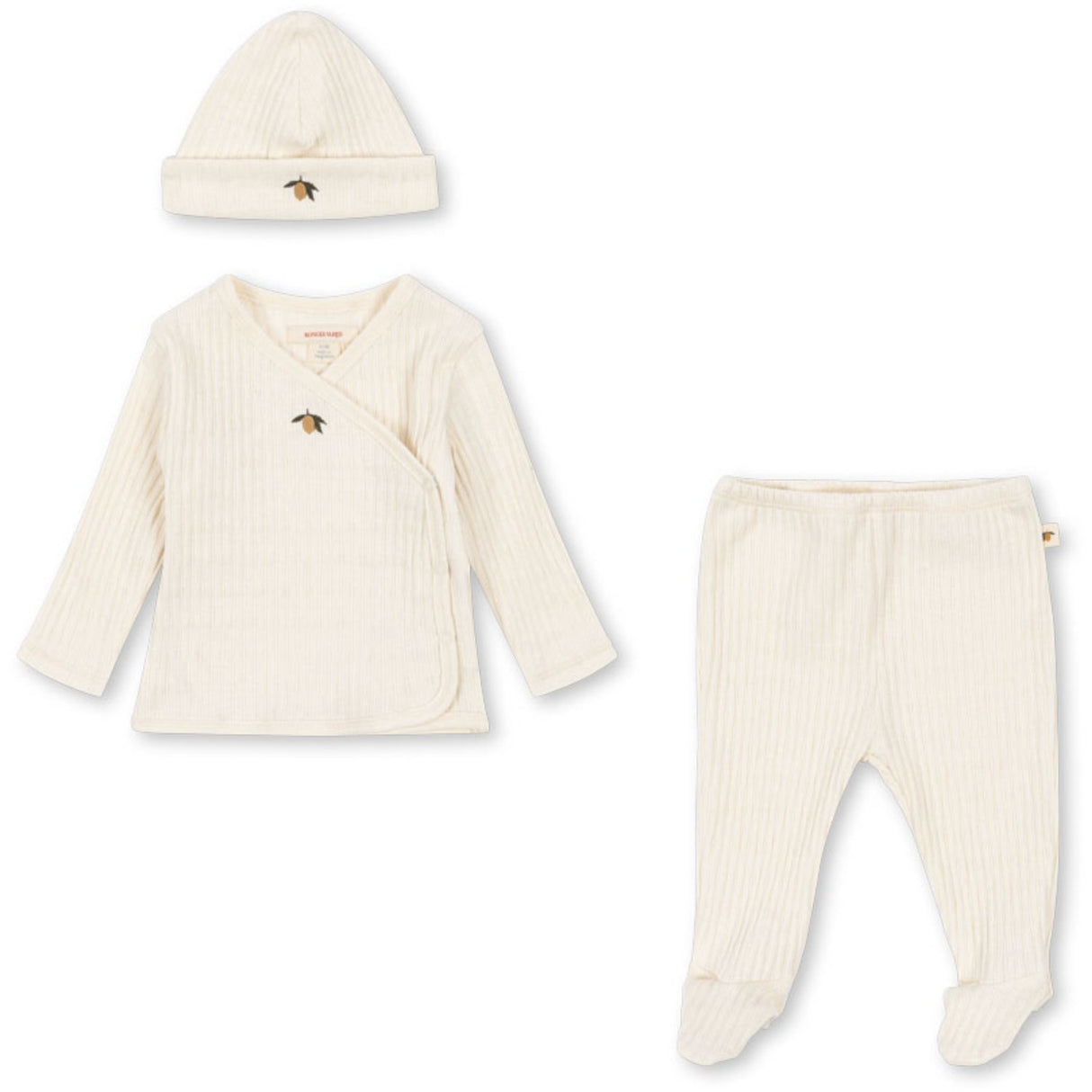 Konges Sløjd Lemon Nia Take-Me-Home Set GOTS