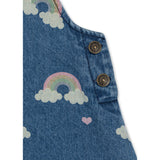 Konges Sløjd Rainbow Magot Overall Dress Denim GOTS