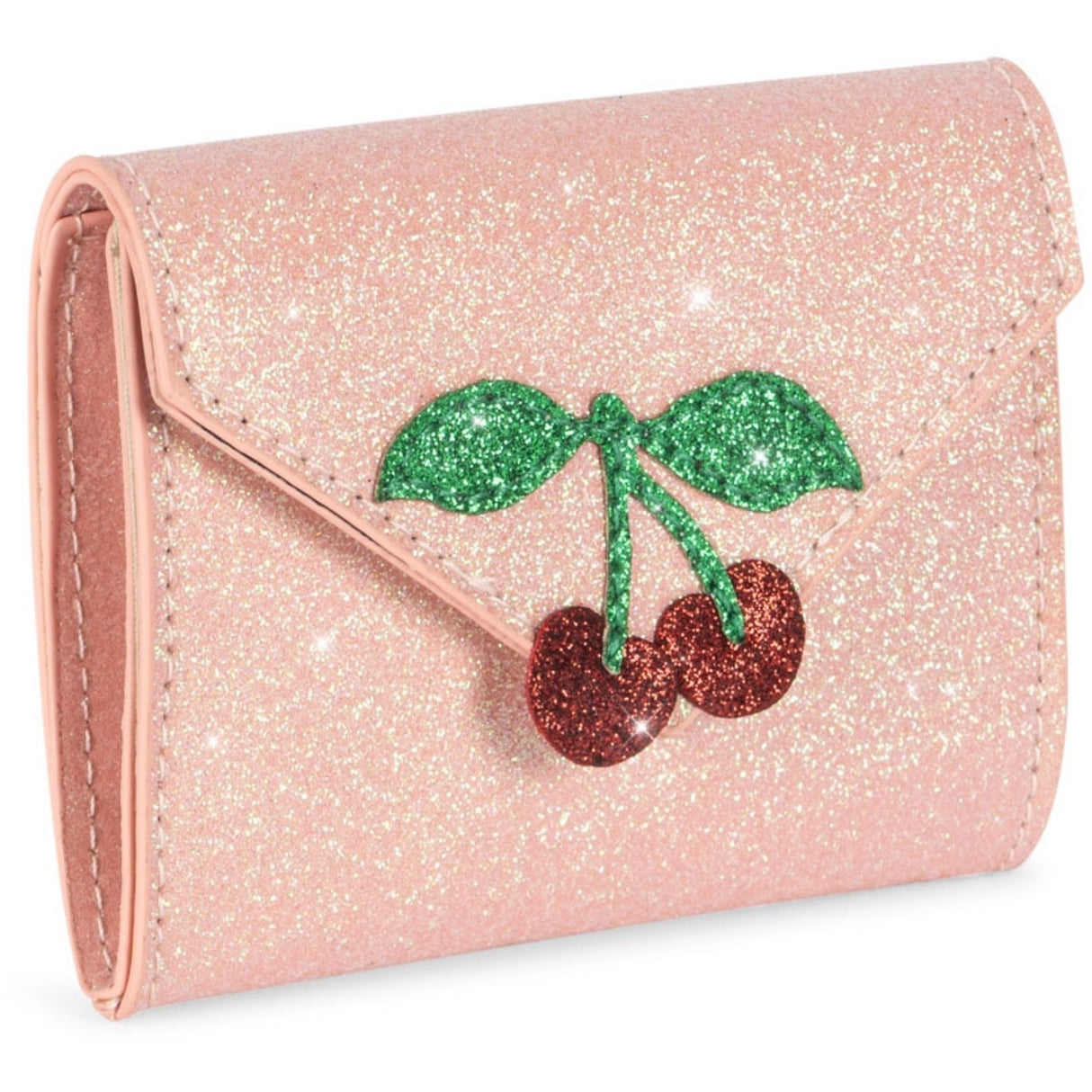 Konges Sløjd Pink Glitter Love Letter Wallet