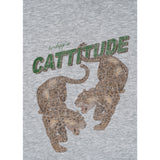 Konges Sløjd Grey Melange Lou Sweat Zip Hood Ocs