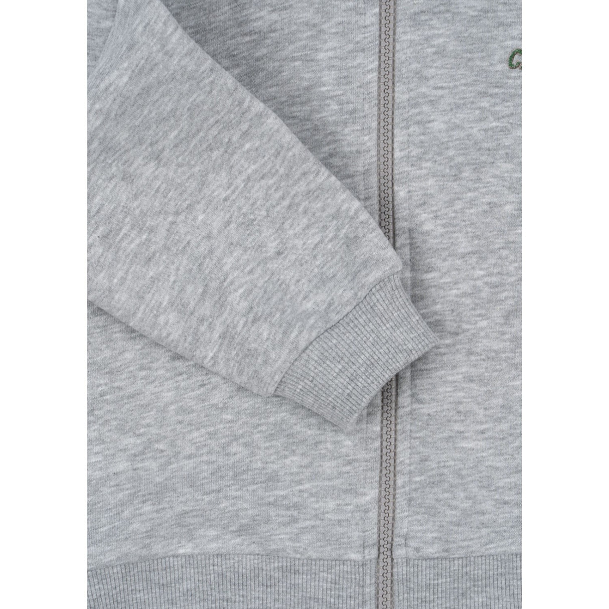 Konges Sløjd Grey Melange Lou Sweat Zip Hood Ocs